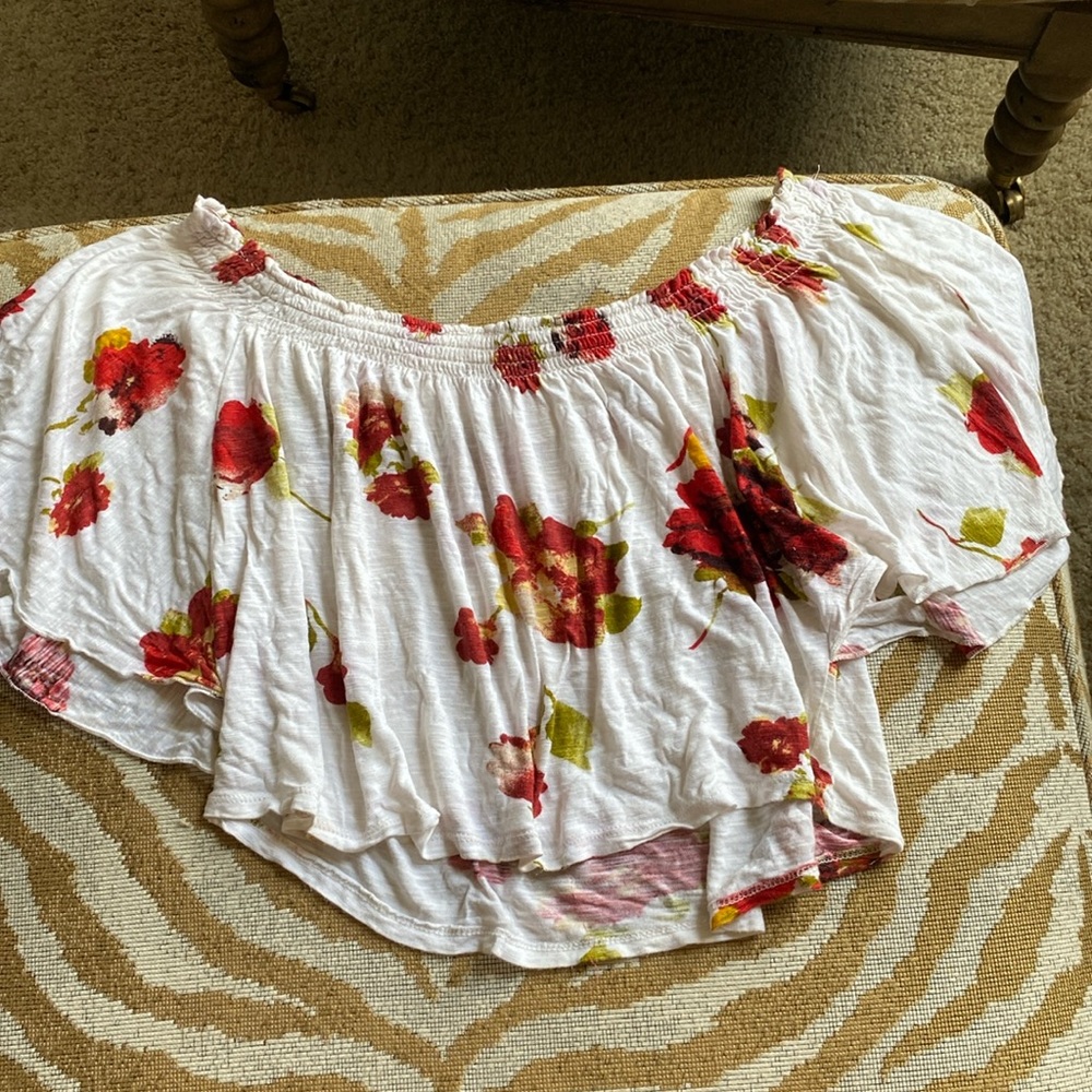 American Rag Flouncy Light & Airy Half Shirt